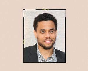 A headshot of actor Michael Ealy, with a beard.
