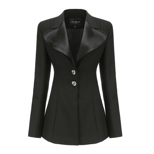 Black Quin Blazer Dress ($339)