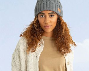 winter hats for curly hair