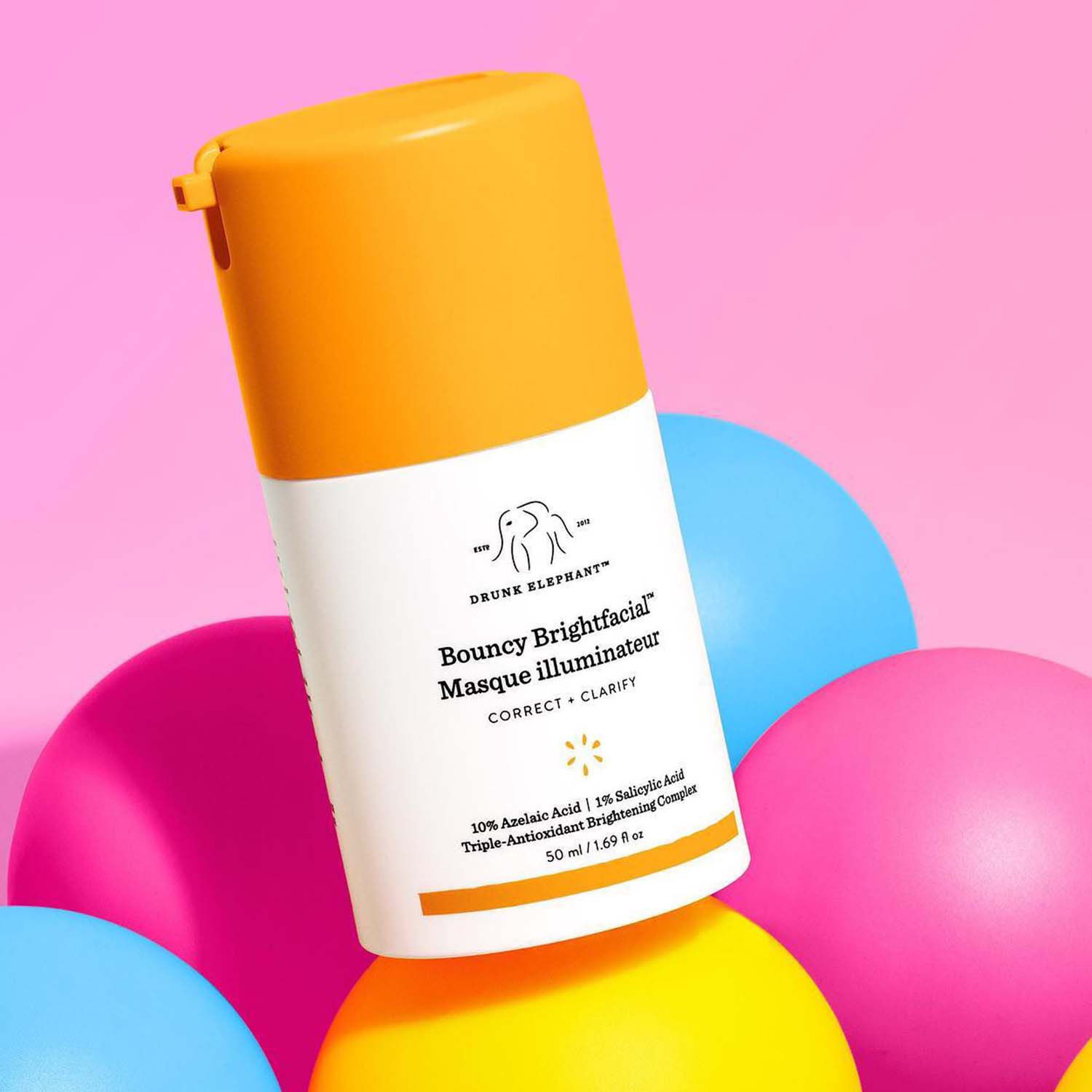 Drunk Elephant Bouncy Birghtfacial mask 