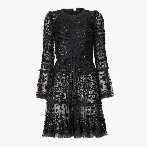 Annie Sequin-Embellished Recycled-Polyester Mini Dress ($450)