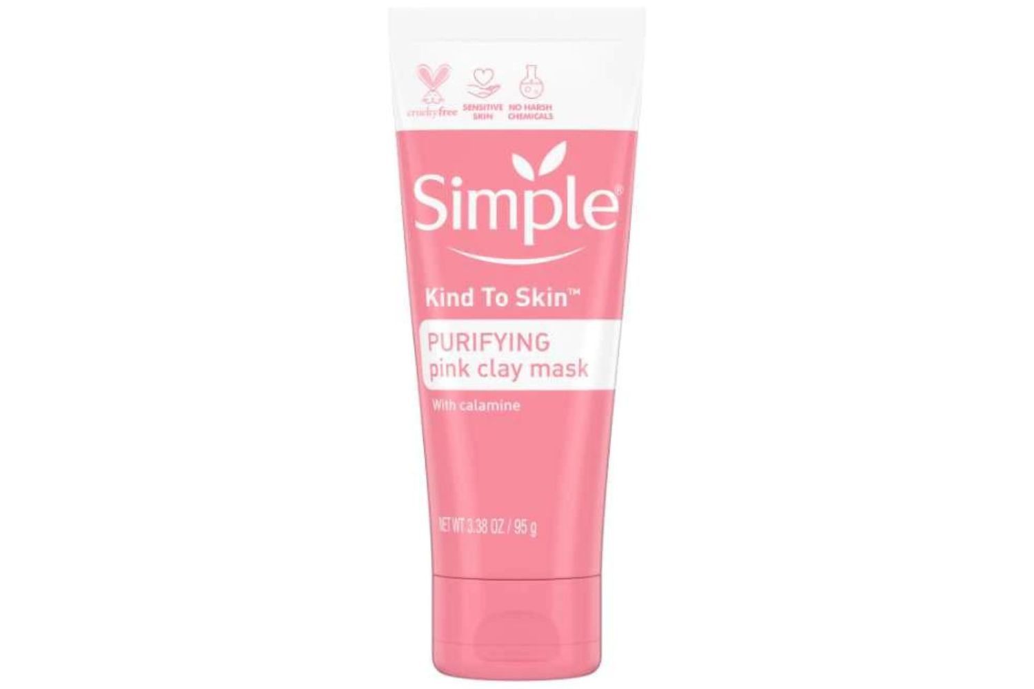 Simple Kind to Skin Pink Clay Face Mask