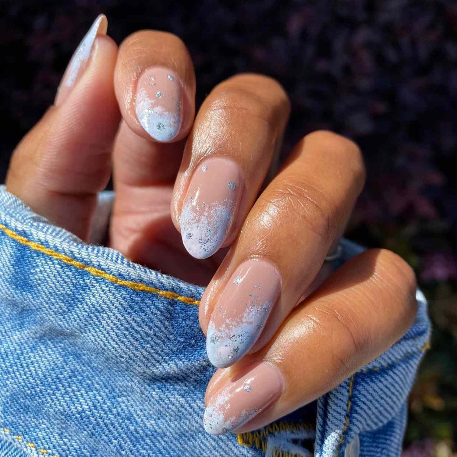 Snow-Dipped Tips