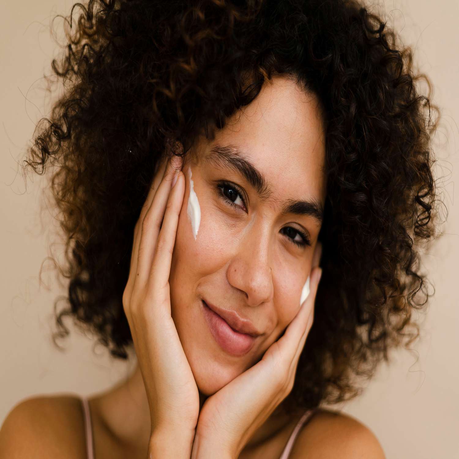 woman with natural hair