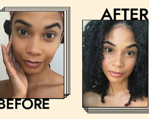 Uoma Beauty Say What Foundation Results on Celeste Polanco