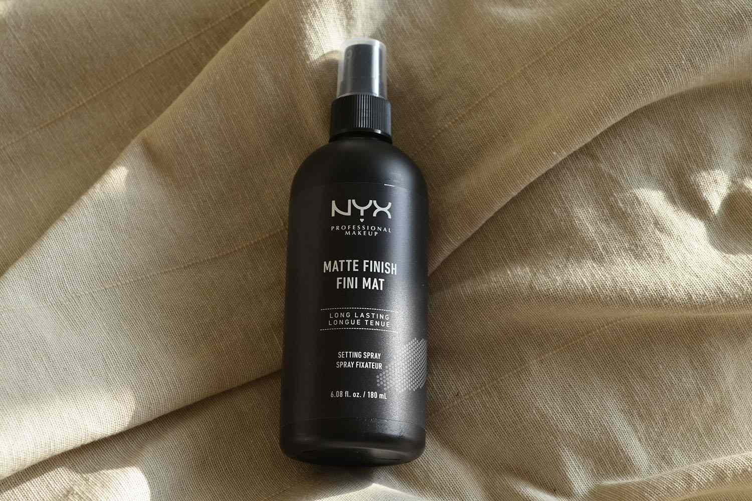 nyx professional makeup matte setting spray