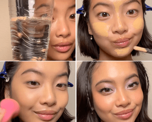 Foundation Water Hack on TikTok step-by-step